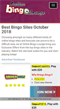 Mobile Screenshot of onlinebingolounge.co.uk